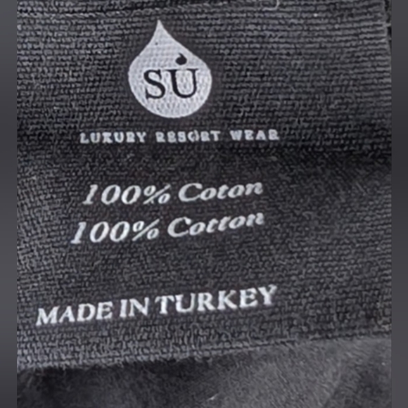 SU PARIS Mayunga Balloon sleeves dress in black cotton-poplin - Picture 7 of 7